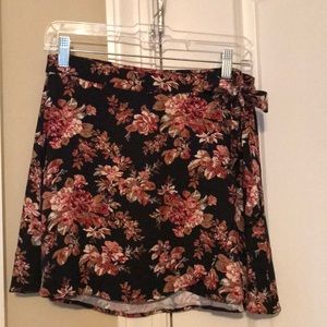 American Eagle Wrap Mini Skirt